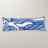 Geometrisch patroon 2 lichaamskussen (Achterkant)