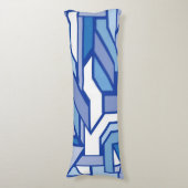 Geometrisch patroon 2 lichaamskussen (Voorkant Verticaal)