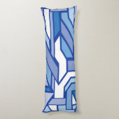 Geometrisch patroon 2 lichaamskussen (Achterkant (Verticaal))