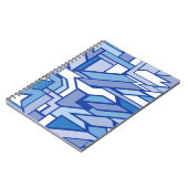 Geometrisch patroon 2 notitieboek (Linkerzijde)