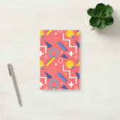 Geometrisch patroon 2 post-it® notes (Kantoor)