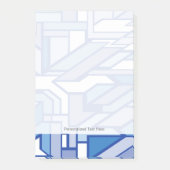 Geometrisch patroon 2 post-it® notes (Voorkant)