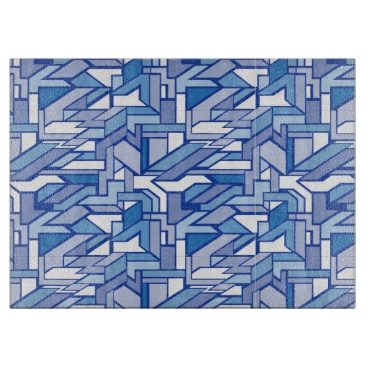 Geometrisch patroon 2 snijplank (Voorkant)