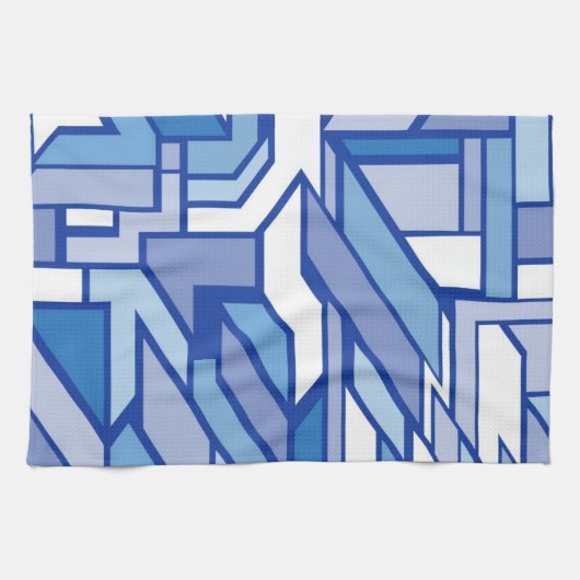 Geometrisch patroon 2 theedoek (Horizontaal)