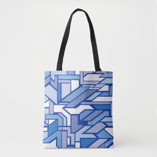 Geometrisch patroon 2 tote bag (Voorkant)