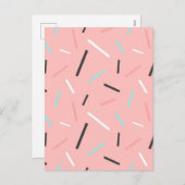 Geometrisch patroon 30 feestdagenkaart (Voorkant / Achterkant)