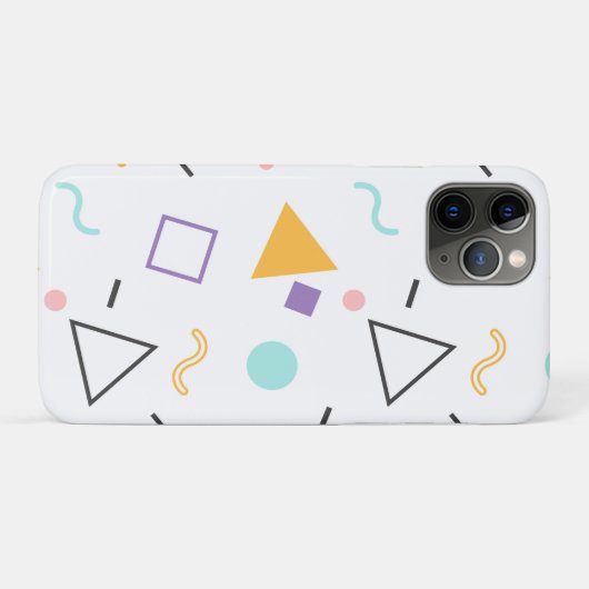 Geometrisch patroon 31 Case-Mate iPhone case (Achterkant (horizontaal))