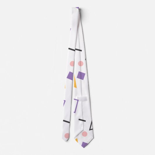 Geometrisch patroon 31 stropdas (Achterkant)