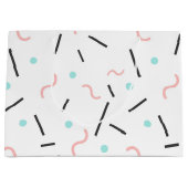 Geometrisch patroon 32 groot cadeauzakje (Voorkant)