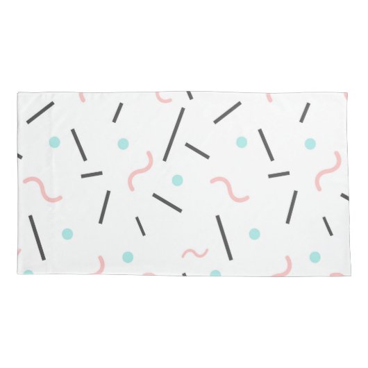 Geometrisch patroon 32 kussensloop (Achterkant)