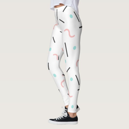 Geometrisch patroon 32 leggings (Links)