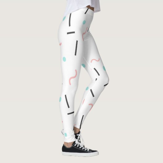 Geometrisch patroon 32 leggings (Rechts)