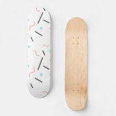 Geometrisch patroon 32 persoonlijk skateboard (Voorkant)