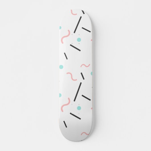 Geometrisch patroon 32 persoonlijk skateboard (Voorkant)
