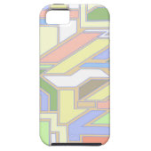 Geometrisch patroon 3 Case-Mate iPhone case (Achterkant)