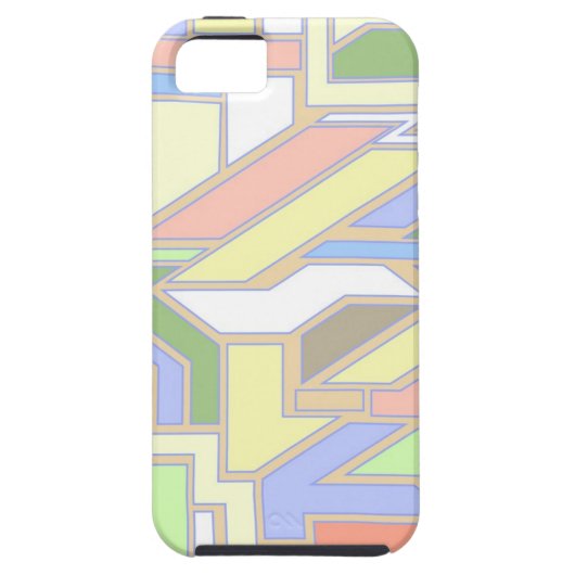 Geometrisch patroon 3 Case-Mate iPhone case (Achterkant)