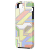 Geometrisch patroon 3 Case-Mate iPhone case (Achterkant Links)