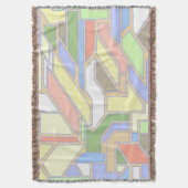 Geometrisch patroon 3 deken (Voorkant Verticaal)