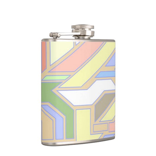 Geometrisch patroon 3 heupfles (Rechts)