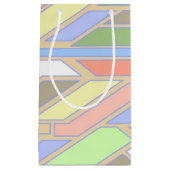 Geometrisch patroon 3 klein cadeauzakje (Voorkant)