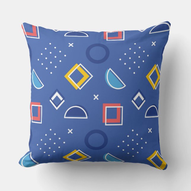 Geometrisch patroon 3 kussen (Voorkant)