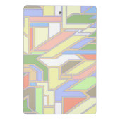 Geometrisch patroon 3 mini klembord (Achterkant)