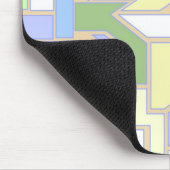 Geometrisch patroon 3 muismat (Hoek)