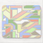 Geometrisch patroon 3 muismat (Voorkant)