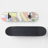 Geometrisch patroon 3 skateboard (Horizontaal)