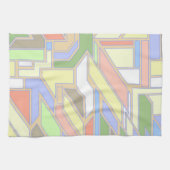 Geometrisch patroon 3 theedoek (Horizontaal)