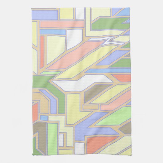 Geometrisch patroon 3 theedoek (Verticaal)