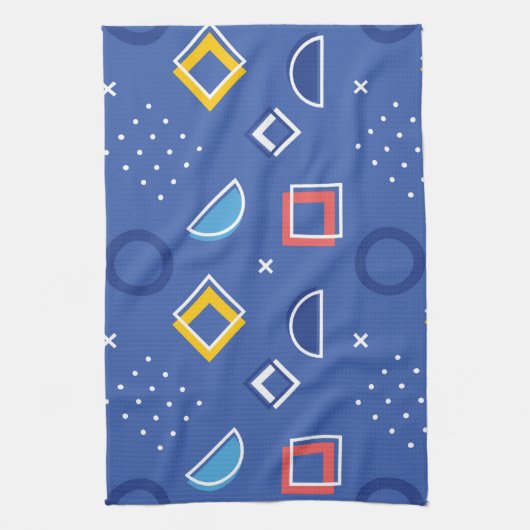 Geometrisch patroon 3 theedoek (Verticaal)