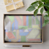 Geometrisch patroon 3 tissuepapier (Geschenk)