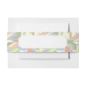 Geometrisch patroon 3 uitnodigingen wikkel (Voorkant Voorbeeld)