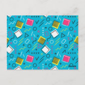 Geometrisch patroon 4 briefkaart (Achterkant)