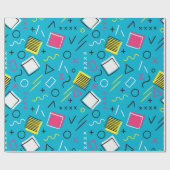 Geometrisch patroon 4 cadeaupapier (Vlak)