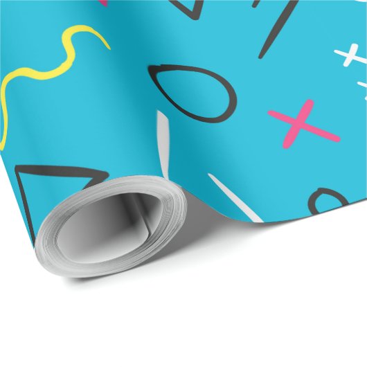 Geometrisch patroon 4 cadeaupapier (Rol Hoek)