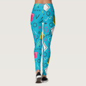 Geometrisch patroon 4 leggings (Achterkant)