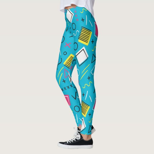 Geometrisch patroon 4 leggings (Links)
