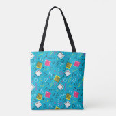 Geometrisch patroon 4 tote bag (Achterkant)