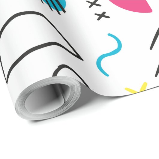 Geometrisch patroon 5 cadeaupapier (Rol Hoek)