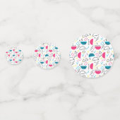 Geometrisch patroon 5 confetti (Voorkanten)