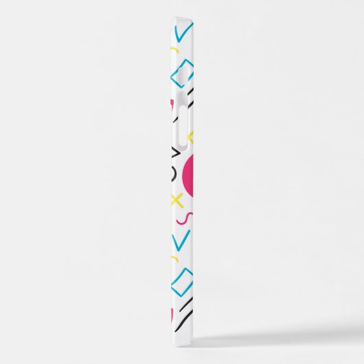 Geometrisch patroon 5 iPhone hoesje (Linkerkant)