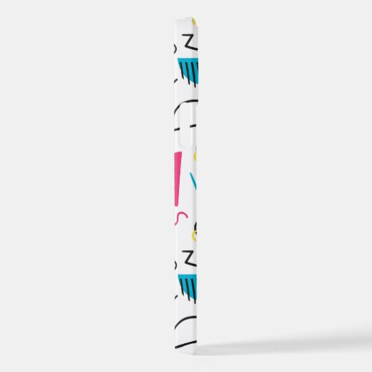 Geometrisch patroon 5 iPhone hoesje (Rechterkant)