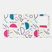 Geometrisch patroon 5 iPhone hoesje (Achterkant horizontaal)