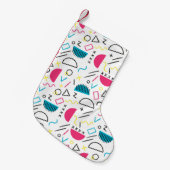 Geometrisch patroon 5 kleine kerstsok (Voorkant (Hangend))