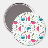 Geometrisch patroon 5 magneet (Voorkant / Achterkant)