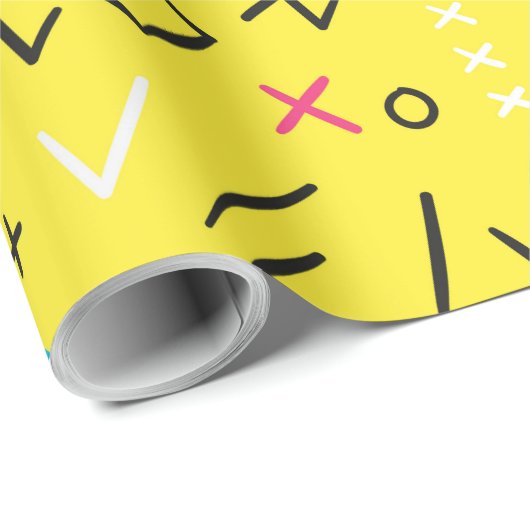 Geometrisch patroon 6 cadeaupapier (Rol Hoek)