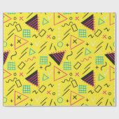 Geometrisch patroon 6 cadeaupapier (Vlak)