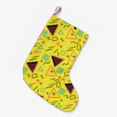 Geometrisch patroon 6 kleine kerstsok (Voorkant (Hangend))